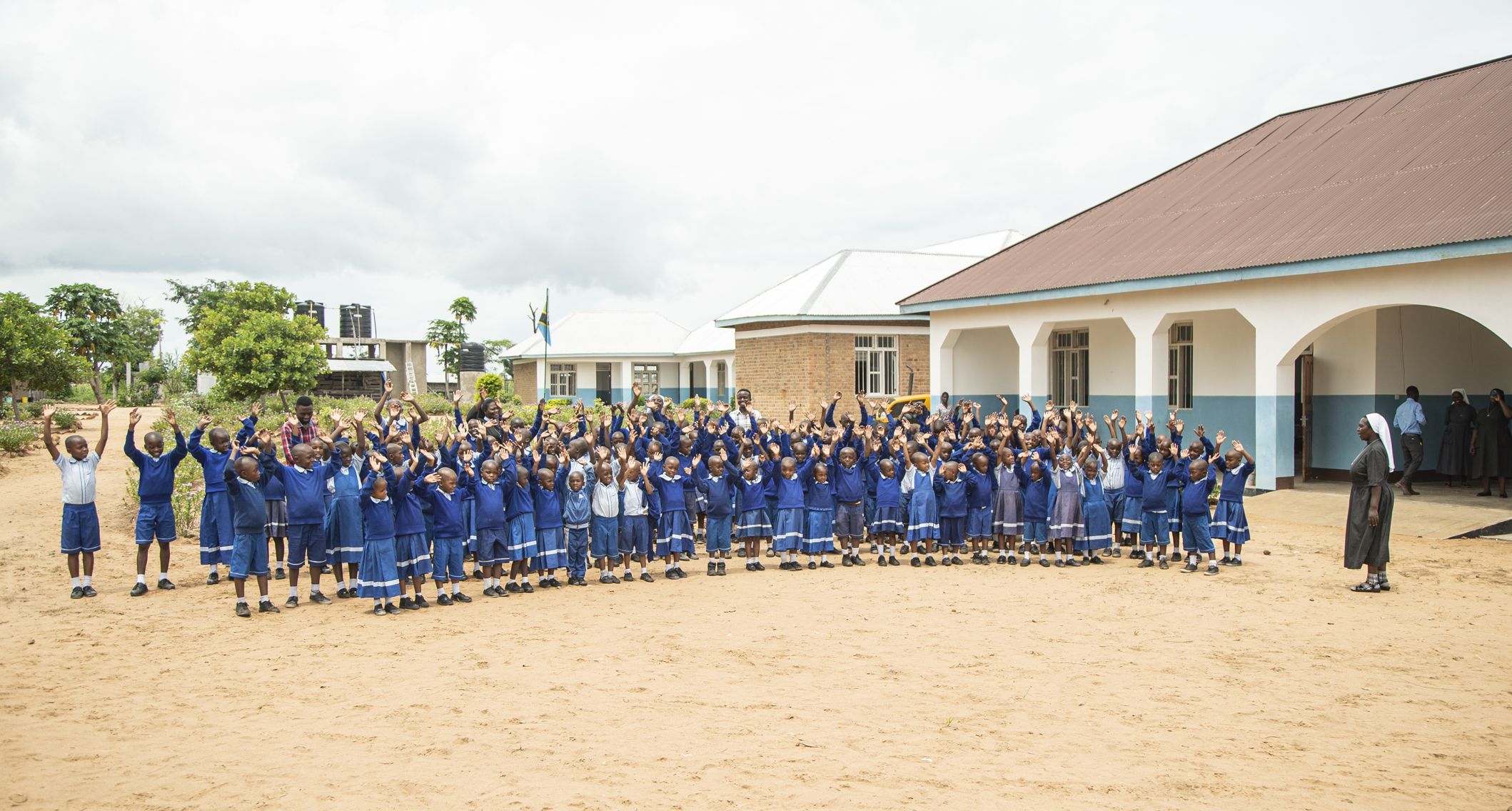 Kinder im Unterricht an der St. Vincent School in Mkenda (Tansania)