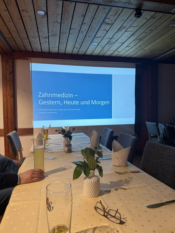 Vortrag über Zahnmedizin