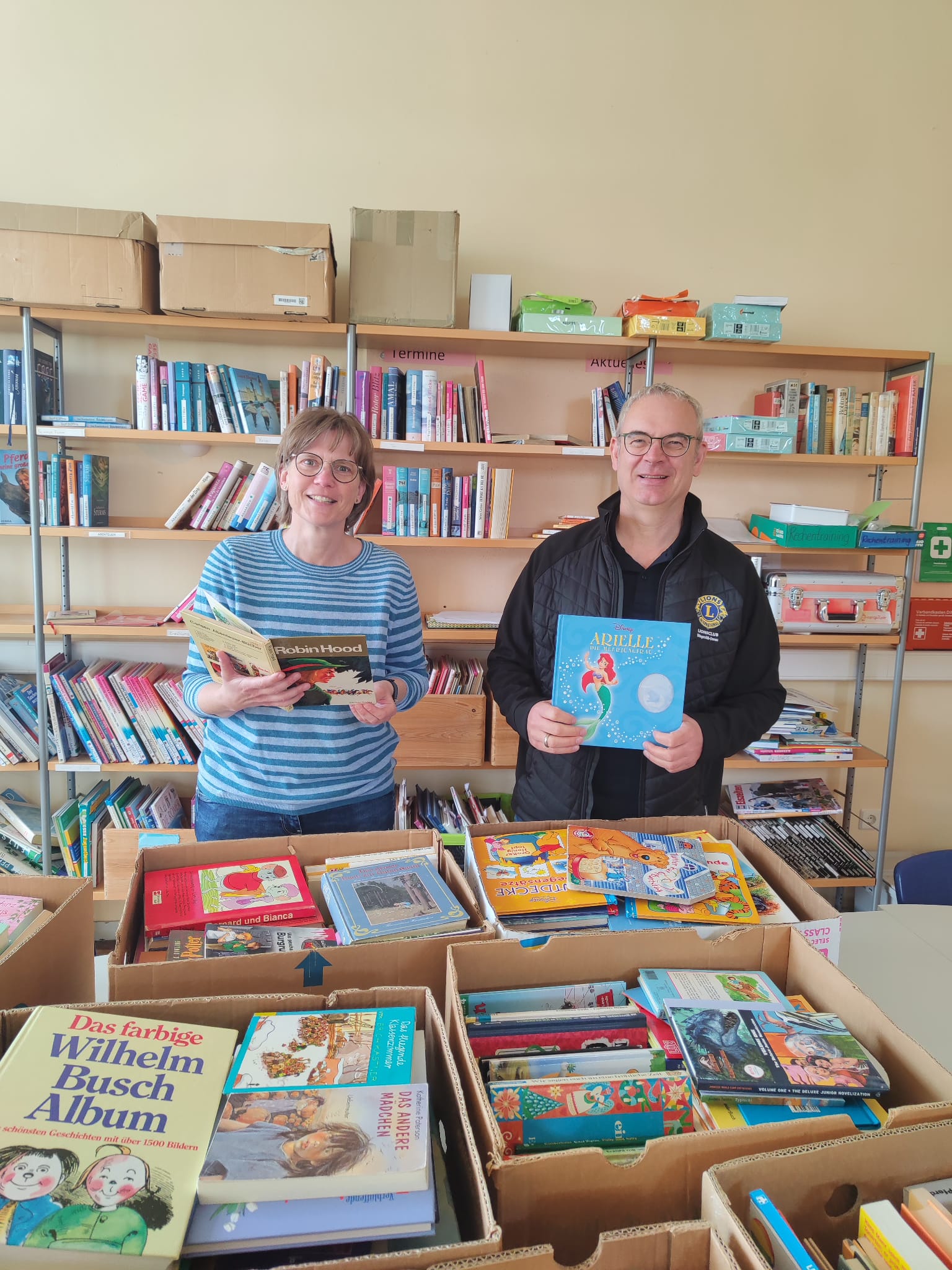 Bücheraktion des Lions Club Ehingen/Alb-Donau