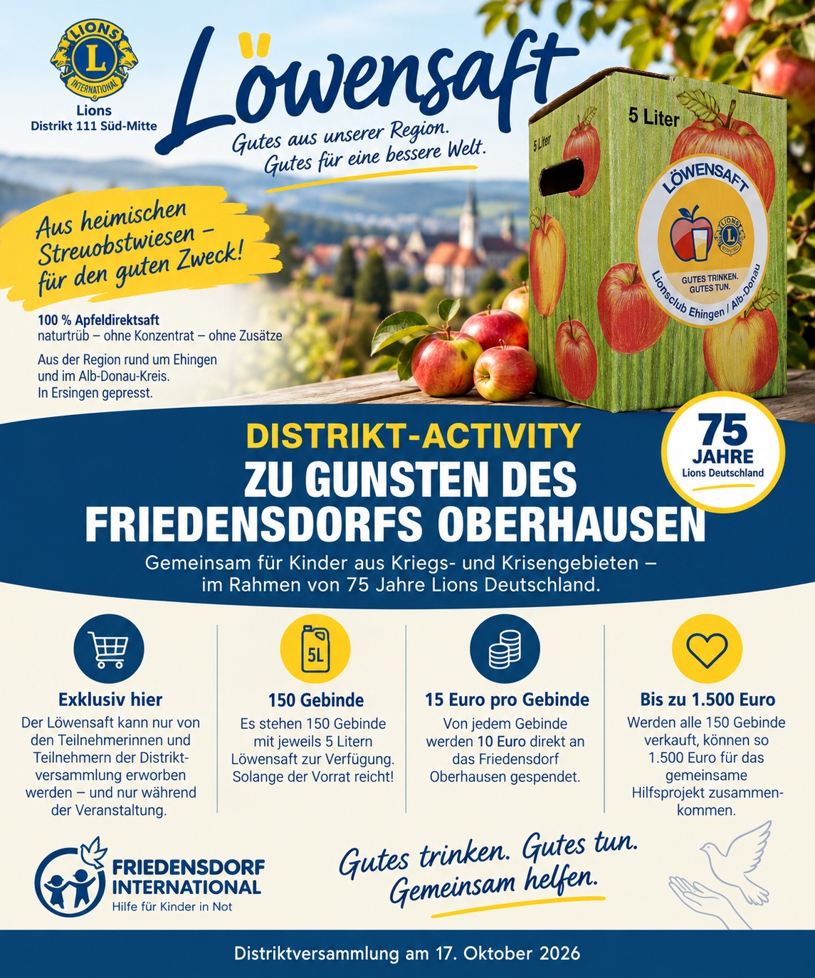Löwensaft - Gutes für die Region